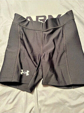 Under Armour HeatGear Compression Shorts Black Small